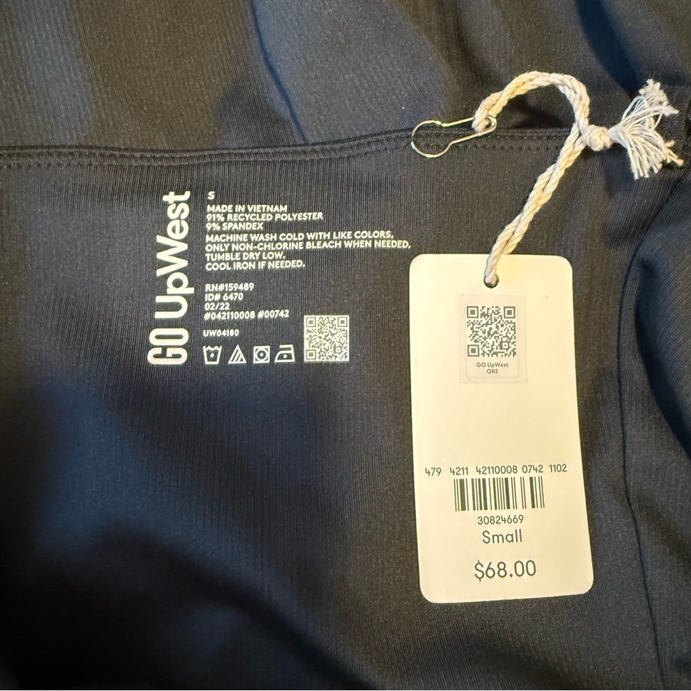 Nwt Upwest Go Black Ribbed Bodysuit — image 4 of 6